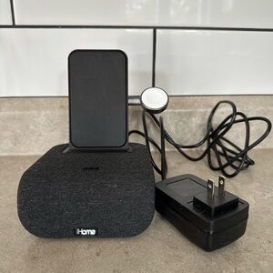 iHome IWBTW200BC Triple Charging Bluetooth Alarm Clock - Black